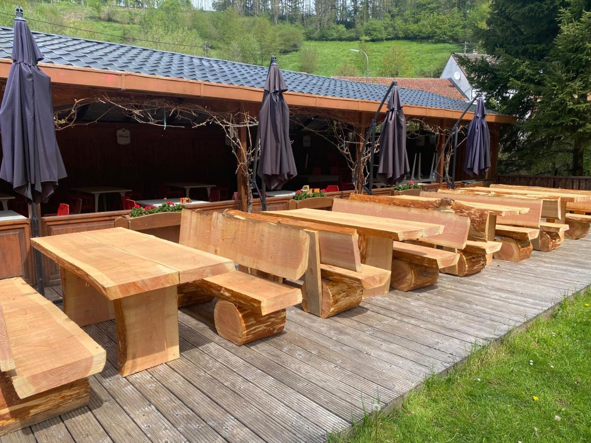 Hotel-Restaurant Theis-Muehle Biersdorf Exterior foto
